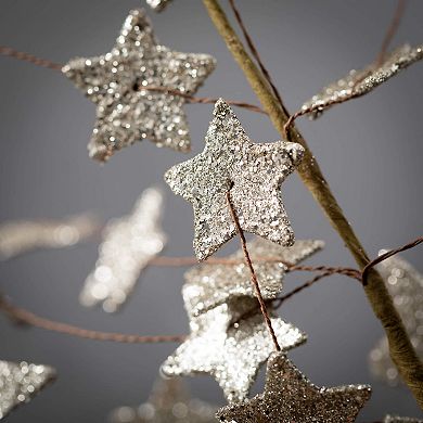 Haven Living 33" Artificial Christmas Gold Star Spray
