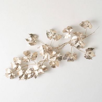 Haven Living 32" Artificial Christmas Silver Boston Ivy Vine