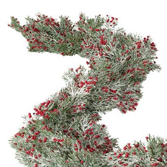 Haven Living 60 in Cedar Red Berry Artificial Christmas Garland