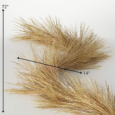 Haven Living 72-in. Champagne Pine Artificial Christmas Garland