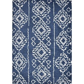 Mason Brooks Cloud Shag Tribal Print Area Rug