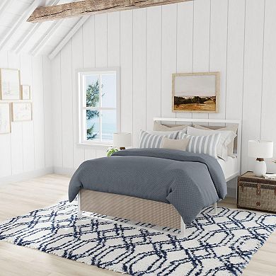 Mason Brooks Cloud Shag Linked Geometric Area Rug