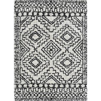 Mason Brooks Cloud Shag Geometric Tribal Area Rug