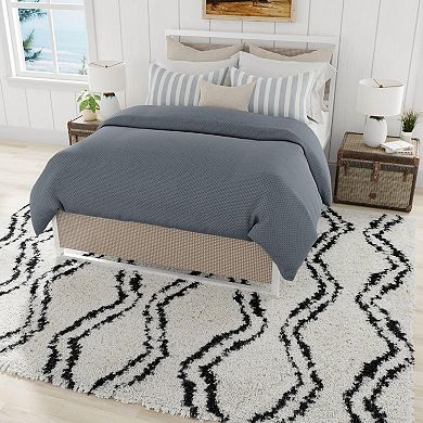 Mason Brooks Cloud Shag Zig-Zag Striped Area Rug