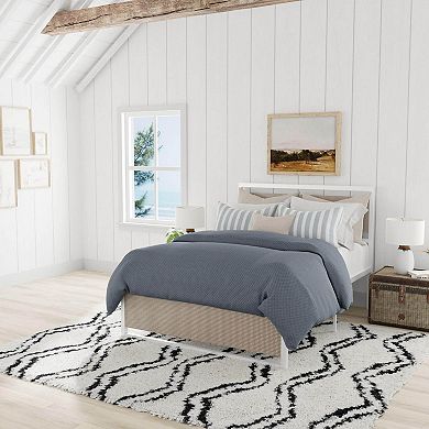 Mason Brooks Cloud Shag Zig-Zag Striped Area Rug