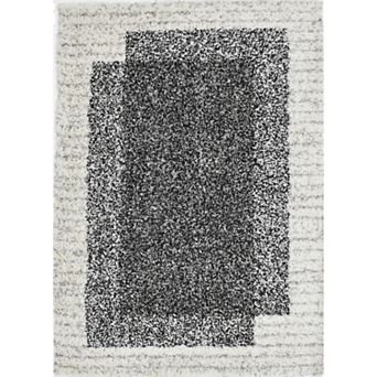 Mason Brooks Cloud Shag Crossfade Minimalist Area Rug