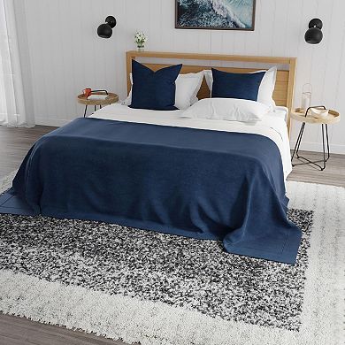 Mason Brooks Cloud Shag Crossfade Minimalist Area Rug