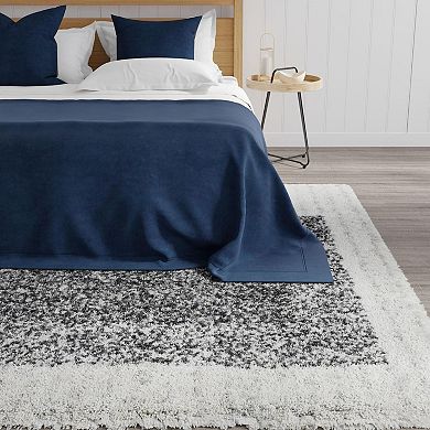 Mason Brooks Cloud Shag Crossfade Minimalist Area Rug