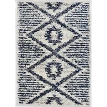 Mason Brooks Cloud Shag Batik Pattern Area Rug