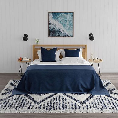 Mason Brooks Cloud Shag Batik Pattern Area Rug