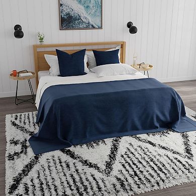 Mason Brooks Cloud Shag Muted Batik Area Rug