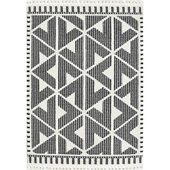 Mason Brooks Ibiza Muted Ikat Pattern Area Rug