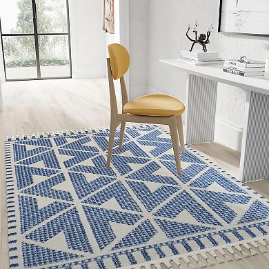 Mason Brooks Ibiza Ikat Pattern Area Rug