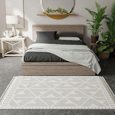 Mason Brooks Ibiza Minimalist Ikat Area Rug