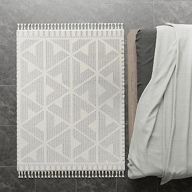 Mason Brooks Ibiza Minimalist Ikat Area Rug