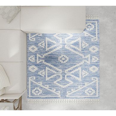Mason Brooks Ibiza Minimalist Tribal Pattern Area Rug