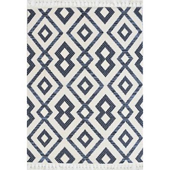 Mason Brooks Ibiza Bold Scroll Ikat Area Rug