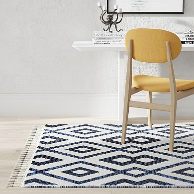 Mason Brooks Ibiza Bold Scroll Ikat Area Rug