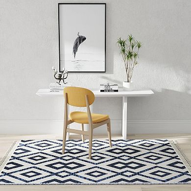 Mason Brooks Ibiza Bold Scroll Ikat Area Rug
