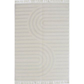 Mason Brooks Ibiza Tasseled Arch Pattern Area Rug