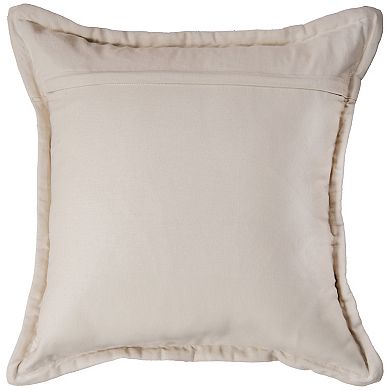 Rizzy Home Dee Solid Throw Pillow