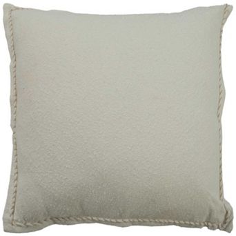 Rizzy Home Dee Solid Throw Pillow