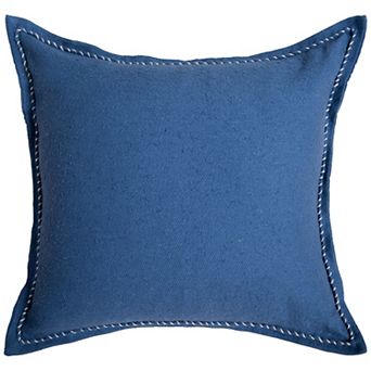 Rizzy Home Dee Solid Throw Pillow