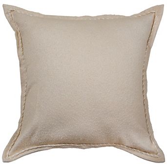 Rizzy Home Dee Solid Throw Pillow