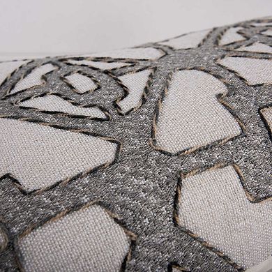 Rizzy Home Embroidered Accent Throw Pillow