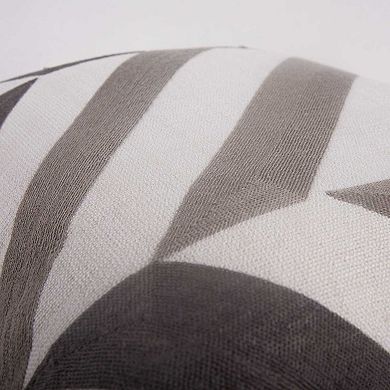 Rizzy Home Pattern-Blocked Throw Pillow