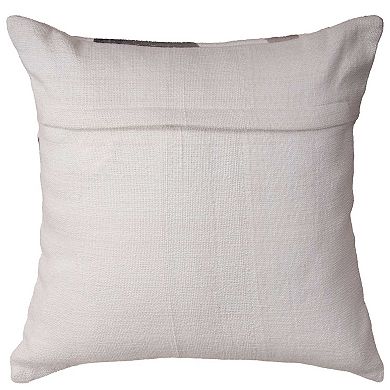 Rizzy Home Pattern-Blocked Throw Pillow