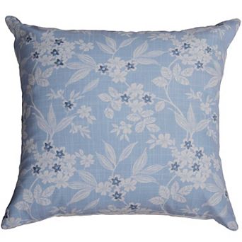 Rizzy Home Faye Floral Throw Pillow