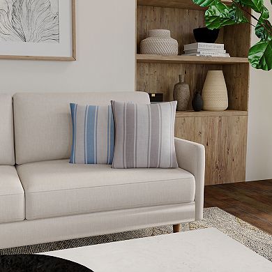 Rizzy Home Fred Indoor / Outdoor Throw Pillow Cover