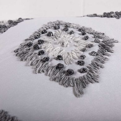 Rizzy Home Joe Indoor / Outdoor Throw Pillow Cover