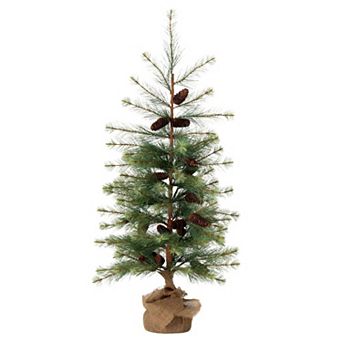 Haven Living 50 in Artificial Small Black Hill Pine Christmas Tree