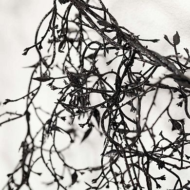 Haven Living 72-in. Artificial Black Halloween Drop Garland