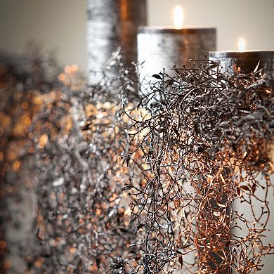 Haven Living 72-in. Artificial Black Halloween Drop Garland