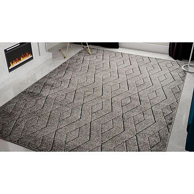 Rugs America Chanai Cadence Diamond Patterned Area Rug
