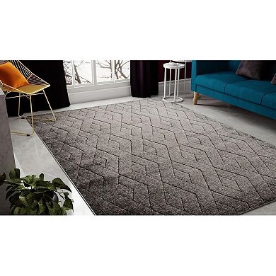 Rugs America Chanai Cadence Diamond Patterned Area Rug