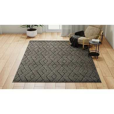 Rugs America Chanai Cadence Diamond Patterned Area Rug