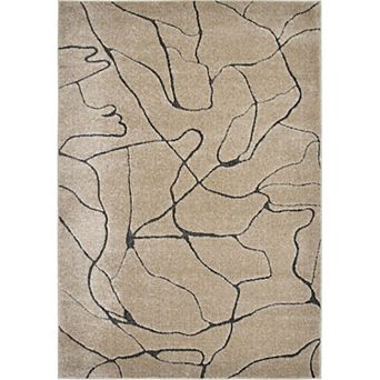 Rugs America Cadence Marble Linework Area Rug