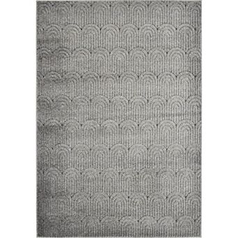 Rugs America Cadence Dark Layered Arches Area Rug