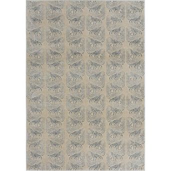 Rugs America Cadence Netsuke Wavy Geo Area Rug