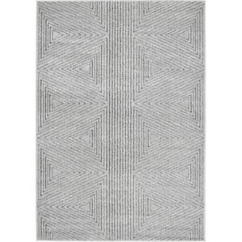 Rugs America Chanai Cadence Passive Triangle Patterned Area Rug