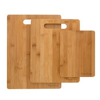 Classic Cuisine 3 pc Bamboo Cutting Board Set