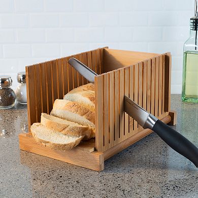 Classic Cuisine Bamboo Bread Slicer
