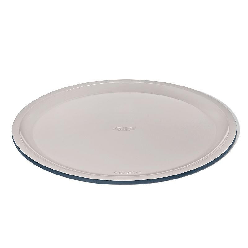 oxo good grips non-stick pro ceramic coated metal bakeware 15-in. pizza pan, blue blue