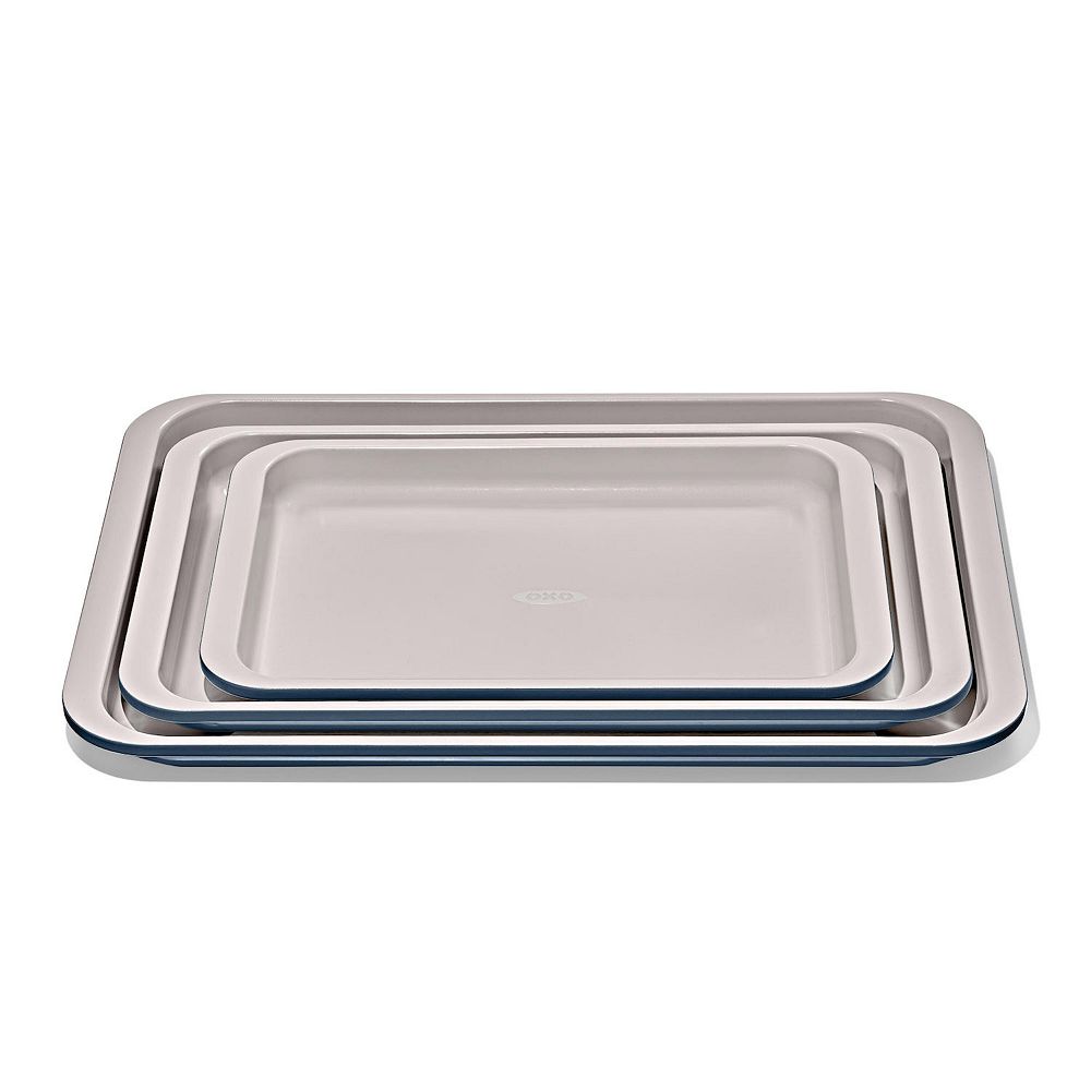 OXO Good Grips Non-Stick Pro Ceramic Coated Metal Bakeware 3-Piece Set