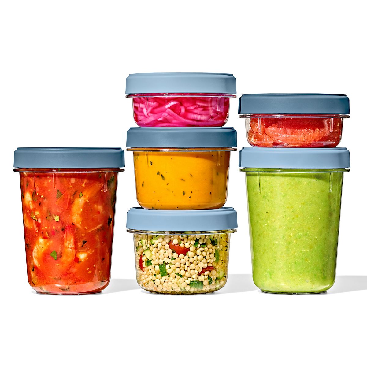 OXO Good Grips 12-Piece Twist & Stack Container Set