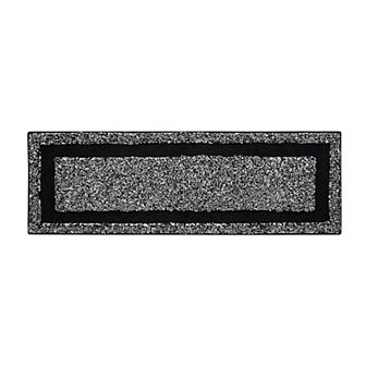 VCNY Home Heathered Hotel Microfiber Bath Rug Runner